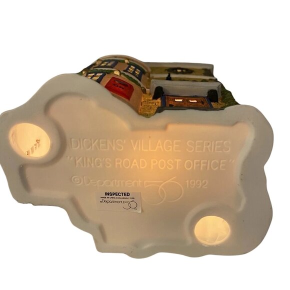 Department 56 Dickens Village Series KINGS ROAD POST OFFICE RETIRED - Picture 8 of 8